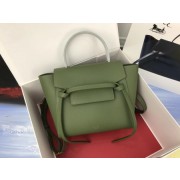 AAA Replica Celine mini Belt Bag Original Calf Leather A98310 green HV06462VB75