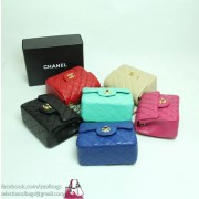 AAA Replica Chanel mini Classic Flap Bag Royal Leather 1115 Gold Chain HV05002VB75