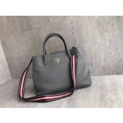AAA Replica Prada Calf leather bag BN1579 grey HV01964Oy84