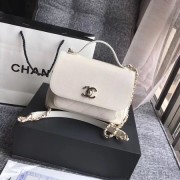 Best 1:1 Chanel Original caviar Tote Bag 25690 Beige HV11839OR71