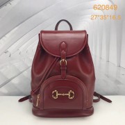 Best 1:1 Gucci 1955 Horsebit backpack 620849 red HV00309eT55