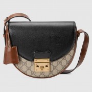Best 1:1 Gucci Padlock small shoulder bag 644524 Brown HV00569OR71
