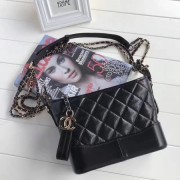 Best Chanel GABRIELLE Shoulder Bag A91810 black HV04861kr25