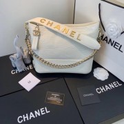 Chanel gabrielle hobo bag A93824 white HV09707uU16