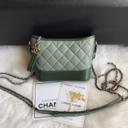 CHANEL GABRIELLE Original Small Hobo Bag A91810 green HV08707sY95
