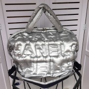 Chanel large shopping bag C3405 Silver HV09946dw37