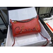 Chanel Original Soft Leather Small Shoulder bag AS0592 red HV00945RX32