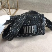 Dior JADIOR Flap Bag Calfskin M8000 Black HV10803EB28
