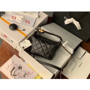 Fake Chanel Small hobo bag AS1745 black HV04736xE84