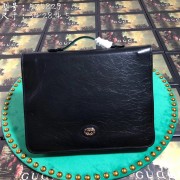 Fake Gucci GG Original Leather tote bag 575829 black HV07115pE71