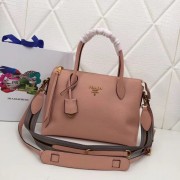 Fake Prada Calf leather bag 1BA157 pink HV01600uQ71