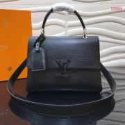 Fashion Louis vuitton original GRENELLE Small tote bag M53834 black HV09769Of26
