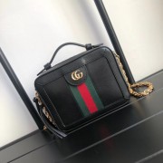First-class Quality Gucci Ophidia series GG Mini Shoulder Bag 602576 black HV08017Sf41