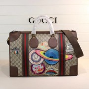 Gucci Courrier soft GG Supreme duffle bag 459291 brown HV09992qB82