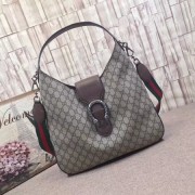 Gucci Dionysus Medium GG Supreme Hobo Bag 446687 brown HV09197pA42