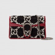 Gucci Dionysus Super Mini Shoulder Bag 476432 black HV10721xh67