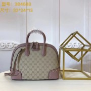 Gucci GG Canvas Top Handle Bags 384688 pink HV07482UE80