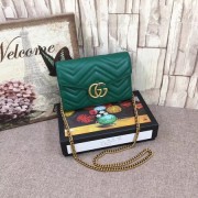 Gucci GG MARMONT 474575 Mini Shoulder Bag green HV01680mm78