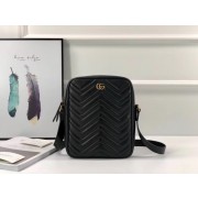 Gucci GG Marmont messenger bag 523365 black HV01499nS91