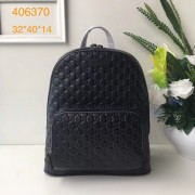 GUCCI GG Soho Leather backpack 406370 Black HV00128fj51