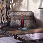 Gucci GG Supreme Messenger Bag 501337 Brown HV07139hT91