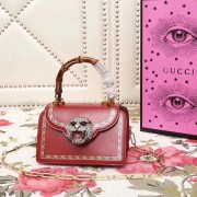 Gucci MINI Tote Bag 488667 red HV06987AM45