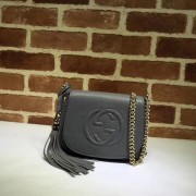 Gucci Soho mini Shoulder Bag 323190 gray HV10010DS71