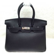Hermes Birkin 25CM Tote Bag Original Leather H25 Black HV03775nV16