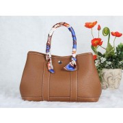 Hermes Garden Party Bag togo Leather H36 Light brown HV08643Gw67