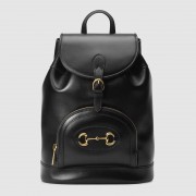 High Imitation Gucci 1955 Horsebit backpack 620849 black HV11221bg96