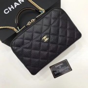 High Quality Imitation Newest Chanel Flap Tote Bag 6598 black HV00390Vu82