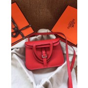 High Quality Replica Hermes Original Halzan mini bag H069523 red HV01288aR54