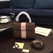 Hot Louis Vuitton TAURILLON DAMIER EBENE N64416 pink HV05845Nm85