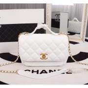 Imitation AAA Chanel caviar Tote Bag 25691 white HV00017kf15