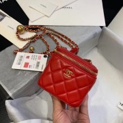 Imitation Chanel Original Small classic chain box handbag AP1447 red HV09608Fo38