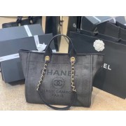 Imitation Chanel Shopping bag A66941 dark blue HV09853SU87