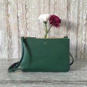 Knockoff Celine Original Leather mini Shoulder Bag 55420 green HV10617cS18