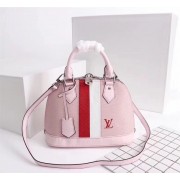Louis Vuitton Epi leather ALMA BB M51962 pink HV09118Hn31
