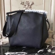 Louis Vuitton Mahina Leather BABYLONE CHAIN BB M51223 Black HV09131Dq89