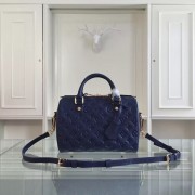 Louis Vuitton Monogram Empreinte 25CM Tote Bag M91337 Royal Blue HV10887hI90