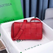Luxury Bottega Veneta BORSA CASSETTE 578004 BRIGHT RED HV01383Lv15