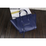 Replica 2015 Celine Luggage Phantom 3341 dark blue HV02379VA65