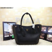 Replica 2015 Prada new model shopping bag 5008 black HV10778iF91