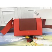 Replica Celine frame Bag Original Calf Leather 5756 Orange .red HV10549CQ60