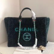 Replica Chanel Maxi Shopping Bag Original A66942 green HV07345hD86