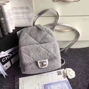 Replica Chanel Original knapsack 56998 grey HV11029DY71