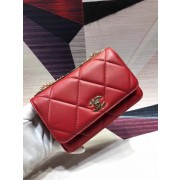 Replica Chanel Original Leather Shoulder Bag Red A80982 Gold HV05668iF91