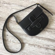 Replica Cheap Celine Original Leather mini Shoulder Bag 3694 black HV08100QC68