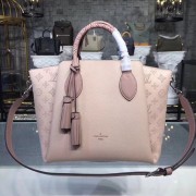 Replica Fashion Louis Vuitton Original Mahina Leather HAUMEA M55029 Pink HV00340yI43