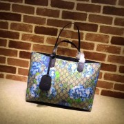 Replica Gucci fashion Reversible GG Leather shopping bag 368568 blue HV09022TN94